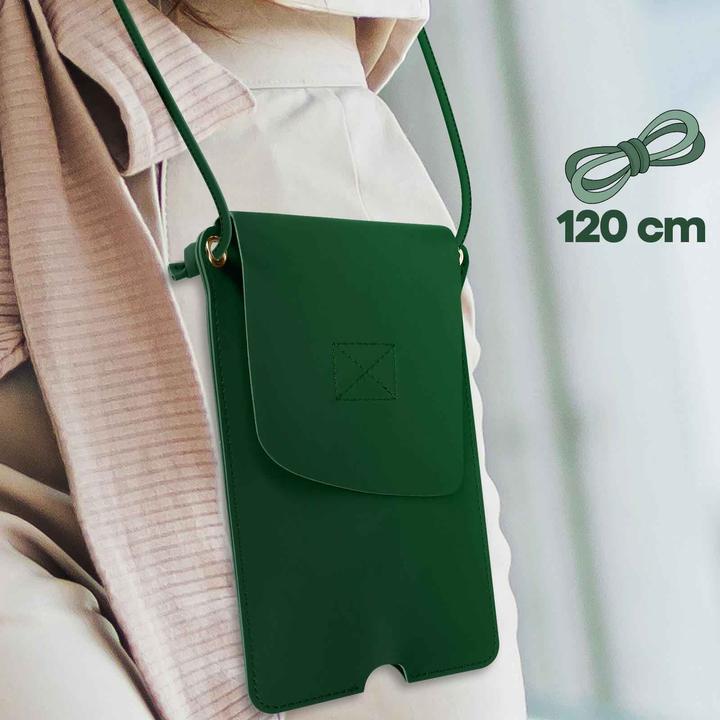 Image du produit Avizar Étui pour téléphone portable en similicuir avec compartiment pour carte Series (Universel)