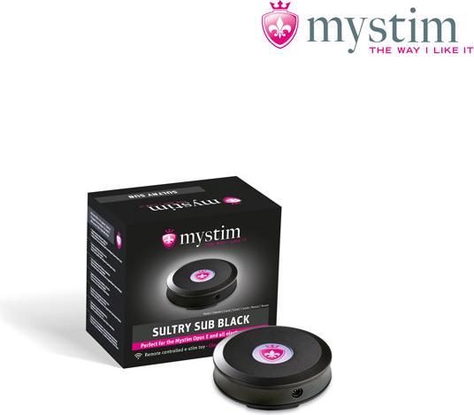 Actual product image Mystim Sultry Subs Black Edition, Receiver Channel 1