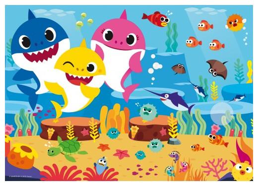Actual product image Ravensburger 03067 Floor Puzzle 24 pcs. Baby Shark (24 pieces)