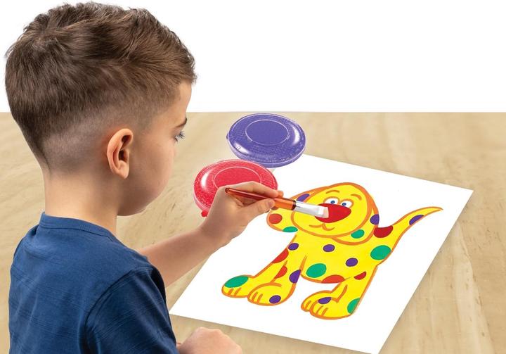 Actual product image Crayola Paint Sation colors in pot