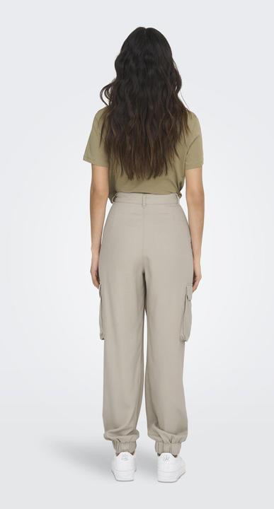 Produktbild Only Cargo Schnitt Mittlere Taille Anliegende Bündchen Trainingshose Cargo-Hose (M)