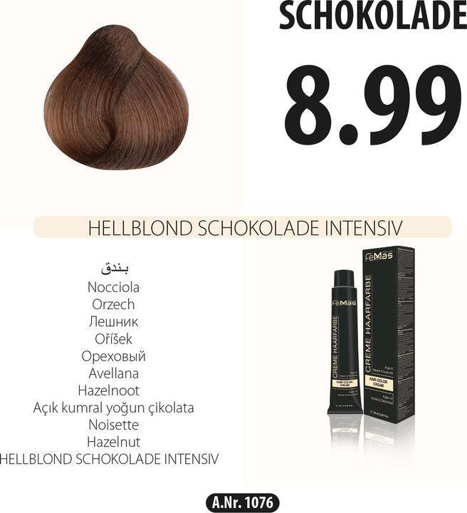 Image du produit FemMas Chocolate Blonde Couleur intense des cheveux 8.99 (8.99)