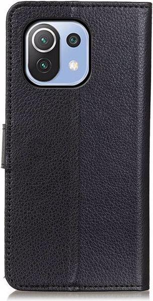 Actual product image MU Classic Litchi Leather Bookcover Series (Xiaomi 11 Lite 5G NE)