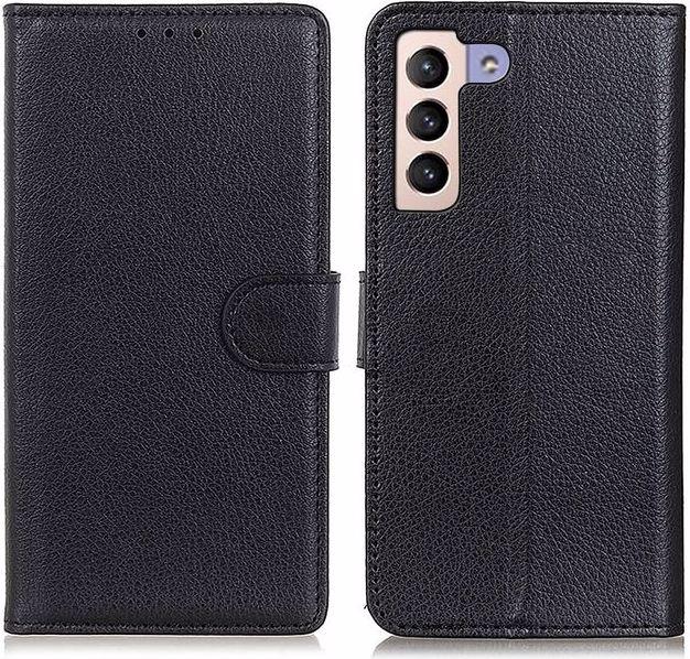 Actual product image MU Classic Litchi Leather Bookcover Series (Samsung Galaxy S22+)