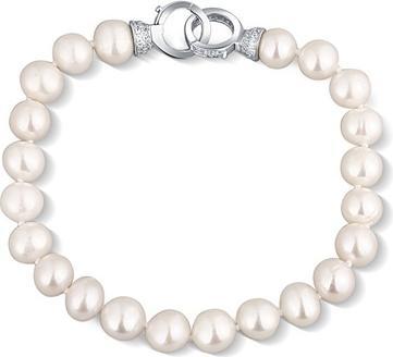Actual product image JVD Charming Bracelet Made Of Genuine Freshwater Pearls