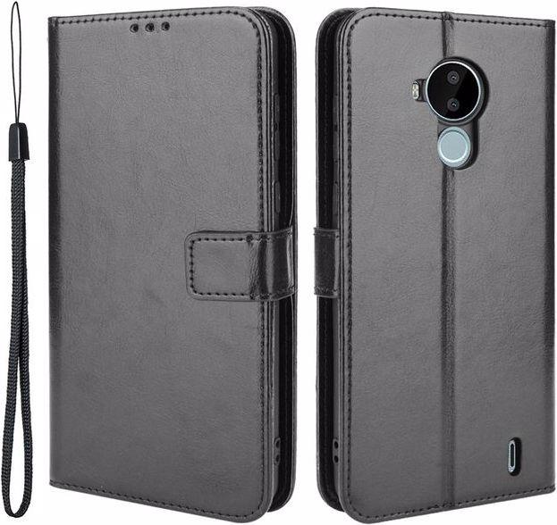 Actual product image MU Classic Crazy Horse III Leather Bookcover Series (Nokia C30)