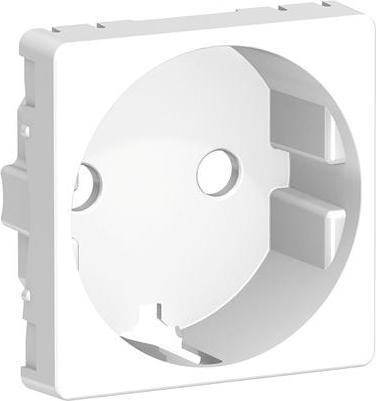 Image du produit LK Fuga Cache pour prise de courant avec mise à la terre latérale, 1M, blanc