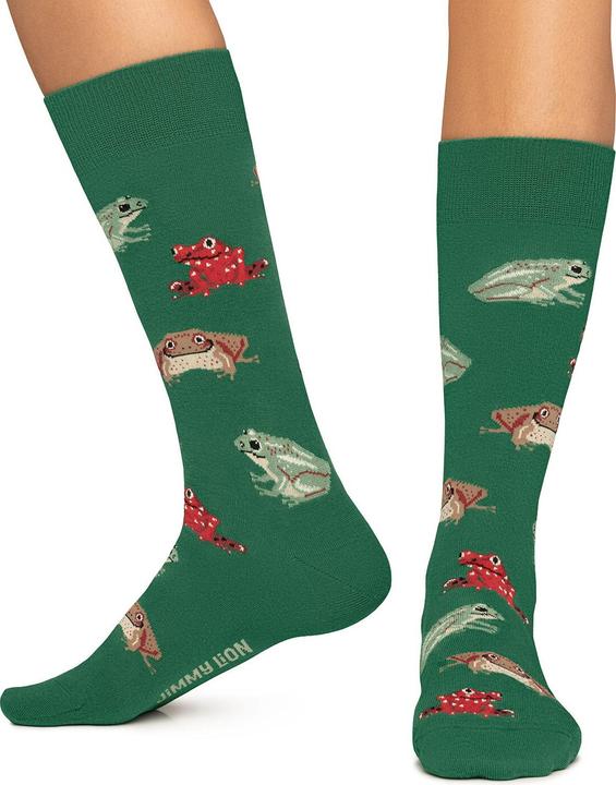 Actual product image Jimmy Lion football socks frogs (41 - 46)