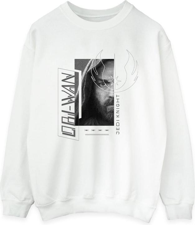 Actual product image Star Wars Womens/Ladies Obi-Wan Kenobi Jedi SciFi Collage Sweatshirt (M)