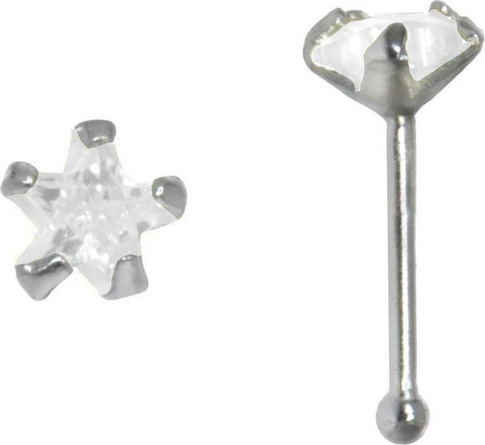 Immagine prodotto Bijouteria Piercing per naso (Argento 925, Zirconia)