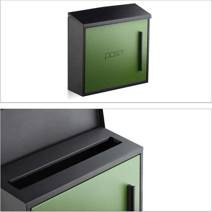Actual product image Relaxdays Mailbox