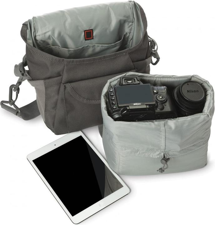 Produktbild Lowepro Nova Sport 7L AW Slate Grey (Kamera Schultertasche)