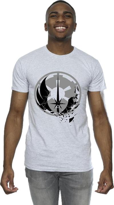 Produktbild Star Wars ObiWan Kenobi Fractured Logos TShirt (M)