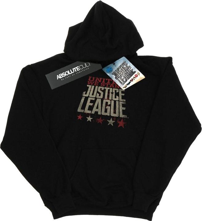 Immagine prodotto Justice League Movie United We Stand Felpa con Cappuccio Uomo (S)