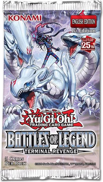 Image du produit Yu-Gi-Oh Battles of Legend : Terminal Revenge Booster Pack - 1ère édition -! - EN (Anglais, Pack de boosters)