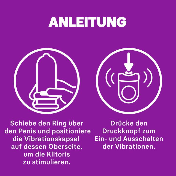 Actual product image Durex Play Vibrations Ring (4 cm)