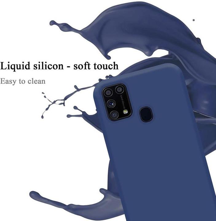 Actual product image Cadorabo TPU Liquid Silicone Case Cover (Samsung Galaxy M31)