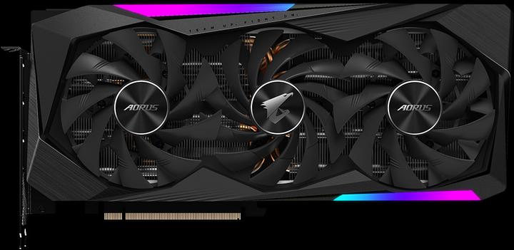 Actual product image Gigabyte Aorus GeForce RTX 3070 Master 8G LHR (8 GB)