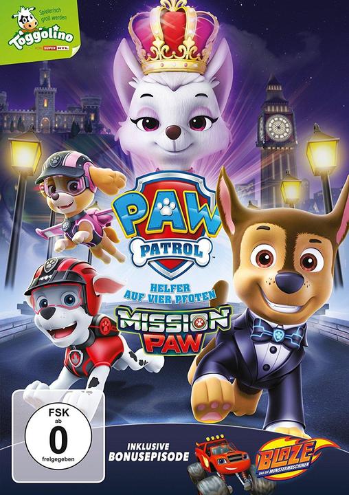 Produktbild Paw Patrol - Mission Paw (DVD, 2016, Deutsch)