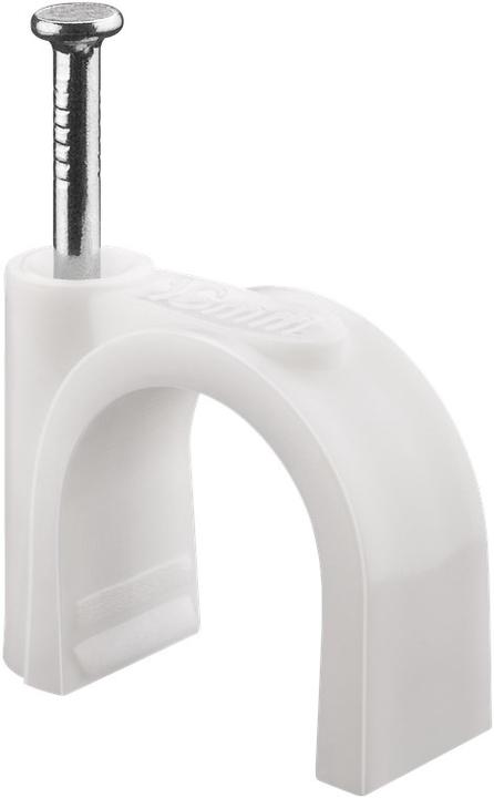 Goobay Collier de serrage, blanc Diamètre maxi du câble : 16,0 mm