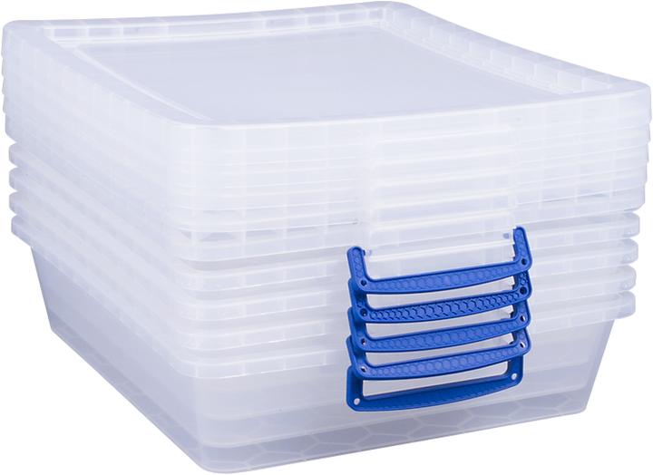 Produktbild Really Useful Box Really Useful Boxes Aufbewahrungsboxen, transparent, mit Deckel, von 10,5 Liter bis 62 Liter, 3 o... (10.50 l)