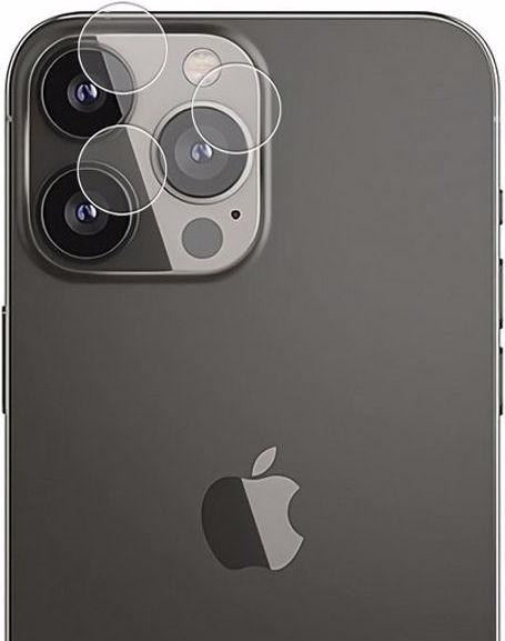 Actual product image Mocolo 2.5D protection glass for triple camera (1 Piece, Apple iPhone 13 Pro Max)