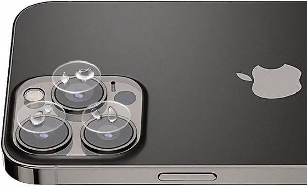 Actual product image Mocolo 2.5D protection glass for triple camera (1 Piece, Apple iPhone 13 Pro Max)