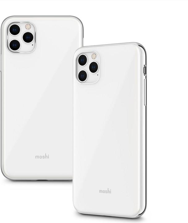 Actual product image Moshi iGlaze for iPhone 11 Pro Max - Pearl White (Apple iPhone 11 Pro Max)