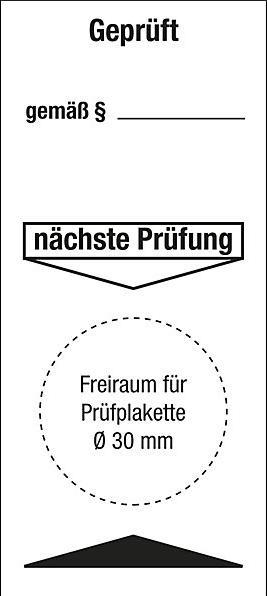 Actual product image Marahrens Inspection sticker/basic sticker