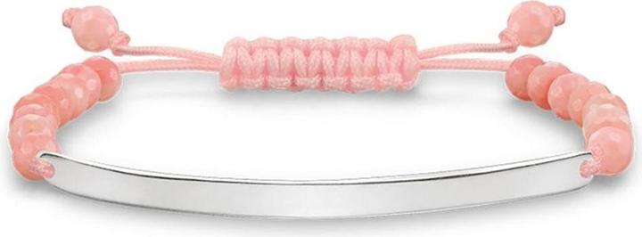Produktbild Thomas Sabo Armband Love Bridge Bambuskoralle (14.50 cm, 925er Silber, Perlon/Nylon)