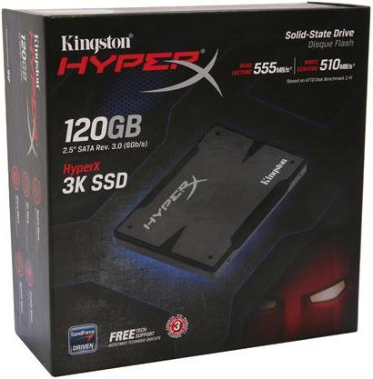 Produktbild HyperX 3k SSD (120 GB, 2.5")