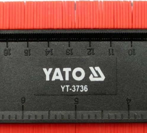 Actual product image Yato YT-3736 Profile gauge, 260 mm