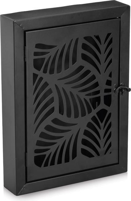 Actual product image Zeller Present Schlüsselkasten Leaves Metall 22x5x30 cm (22 x 5 x 30 cm)