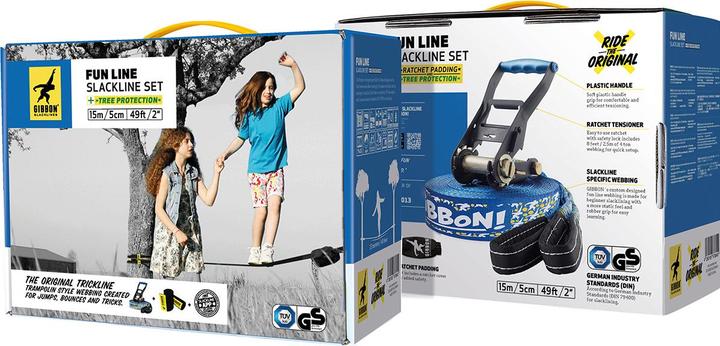 Actual product image Gibbon Fun Line Treewear Set (15 m)