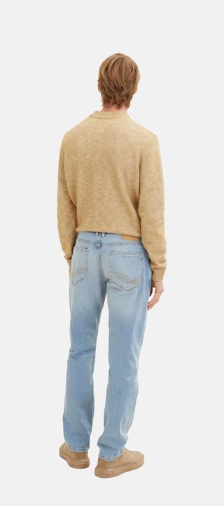 Actual product image Tom Tailor Hose JOSH Slim Jeans im 5-Pocket-Style mit Reissverschluss und Knopf (W31/L34)
