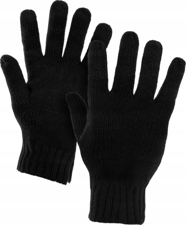 Image du produit Trizand Ensemble bonnet, écharpe et moufles - noir