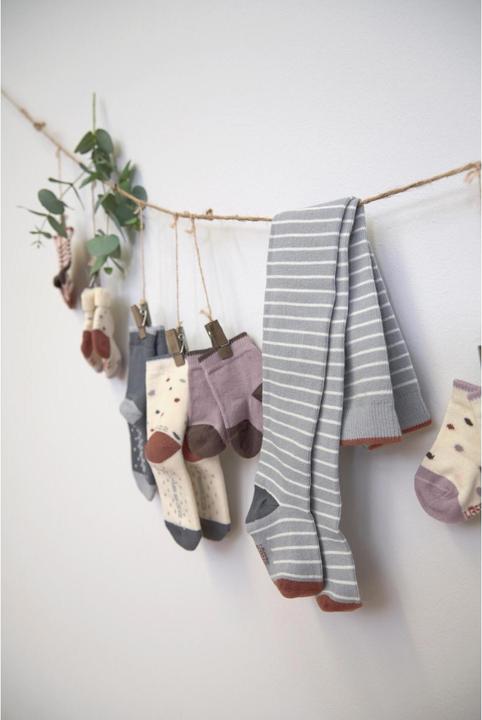Immagine prodotto Lässig Collant Tiny Farmer taglia 86/92 Grigio/Arancione/Bianco (86/92)