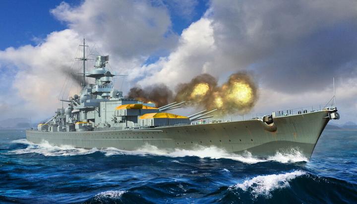 Image du produit Trumpeter Battleship Gneisenau allemand