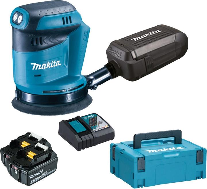 Actual product image Makita DBO180RTJ (Eccentric grinder, 180 W)