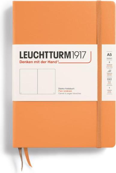 Image du produit Leuchtturm1917 Carnet de croquis medium abricot (145 x 210 mm, Blanc, Couverture rigide)