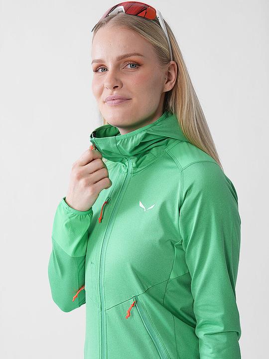 Actual product image Salewa Women's Agner Hybrid Polarlite Fullzip Hoody (42)