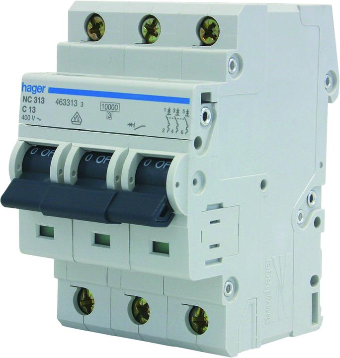 Image du produit Hager Automate à encastrer "C" 3x 20A