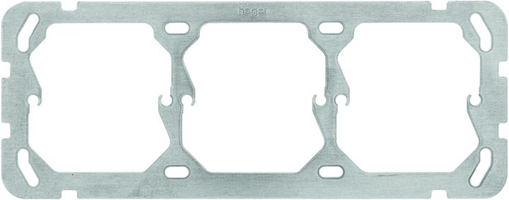 Immagine prodotto Hager Piastra di montaggio 3x1 197x77 orizzontale