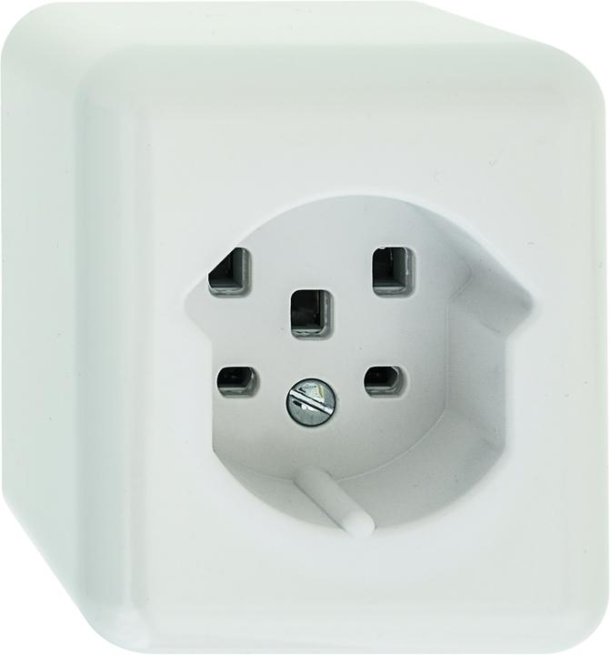 Produktbild Mica AP Steckdose T25 weiss