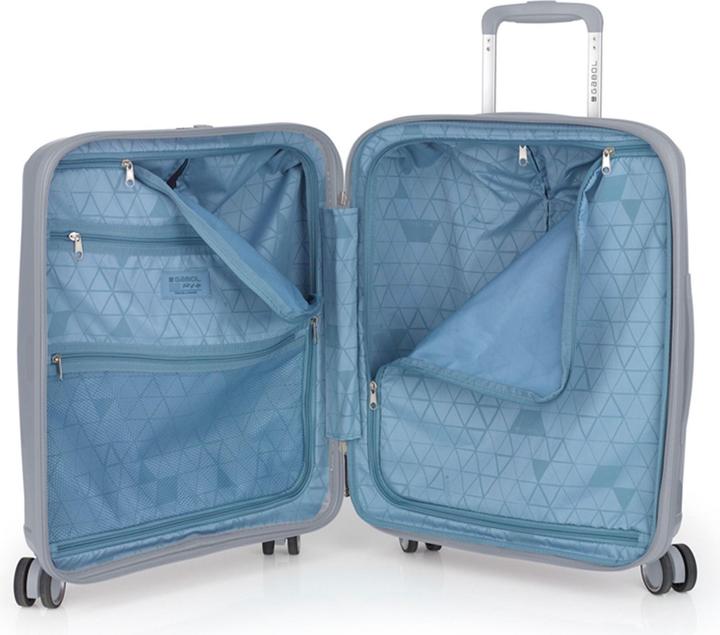 Immagine prodotto Gabol Carrello da cabina Queens a 4 ruote S 54 cm con piega elastica (48 l, Bagaglio a mano (fino a 50 litri))