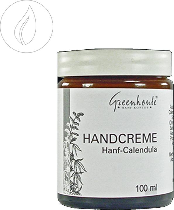 Greenhouse Hanf Kontor Crème pour les mains au chanvre et au calendula 100ml (100 ml)