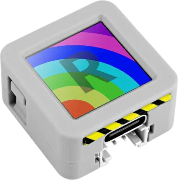 Immagine prodotto M5Stack AtomS3R dev kit con display a colori da 0,85 pollici e 8MB di PSRAM