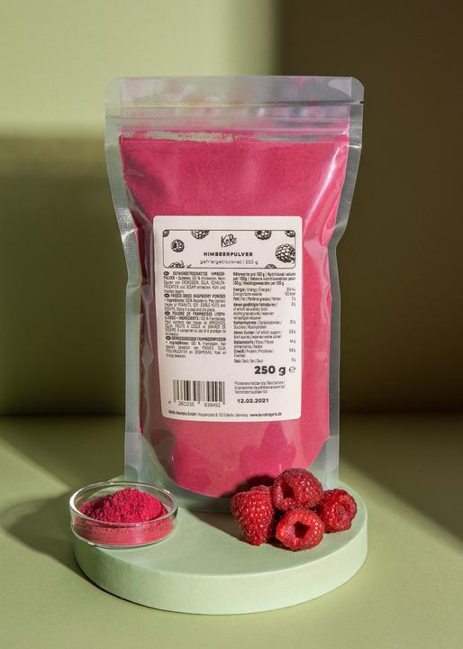 Actual product image KoRo Freeze-dried raspberry powder (250 g)