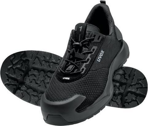 Actual product image Uvex Safety uvex 1 x-craft low shoes S1 PL 68002 black width 11 size 48 (S1P, 48)