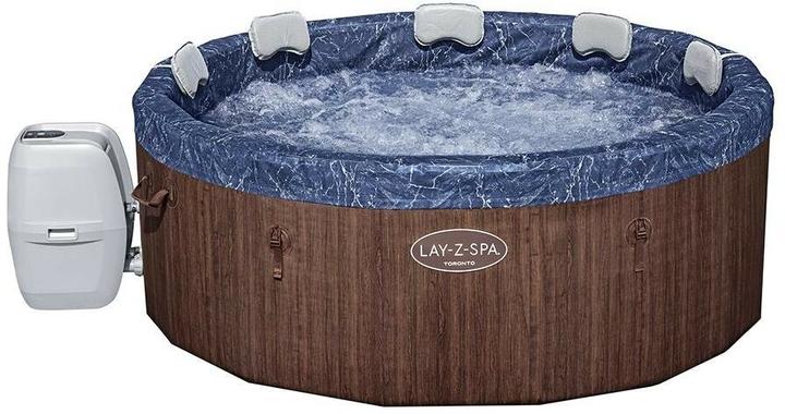 Actual product image Bestway Whirlpool LAY-Z-SPA ThermaCore Toronto AirJet Plus Ø 190 (7 pers.)